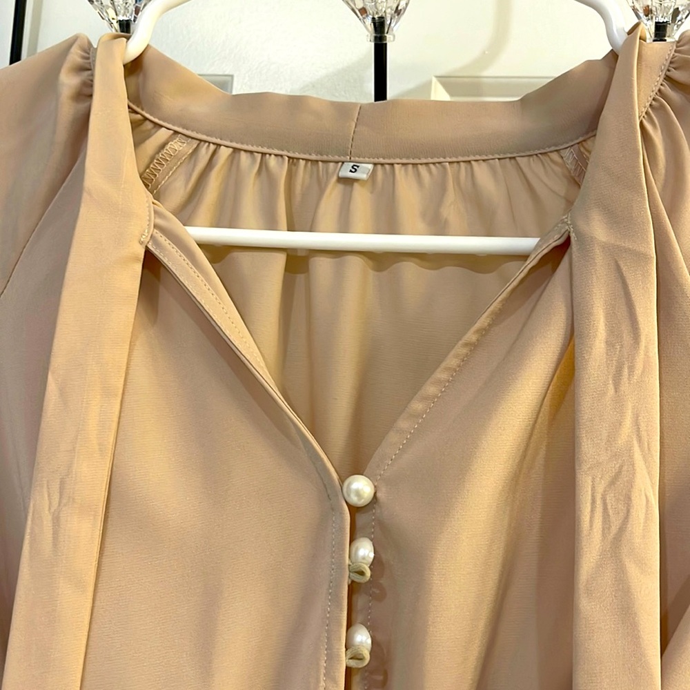 Vintage beige dress